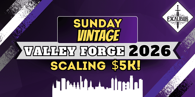 Valley Forge 2026 Vintage $5k banner